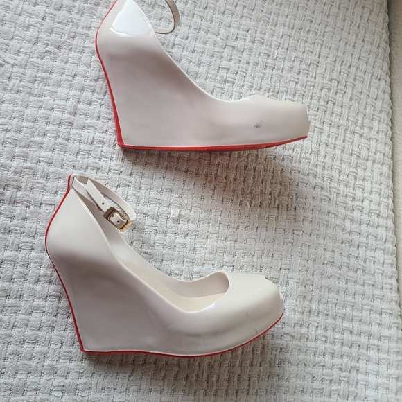 PATCHULI X BY MELISSA PLATFORM WEDGES Women's Size 6 - Picture 4 of 13